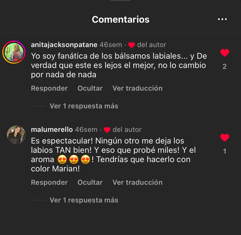 Testimonio de una clienta de Del Arca